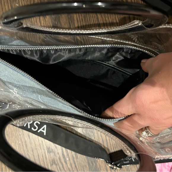 Sweat chic bag with insert clear new - Picture 5 of 8